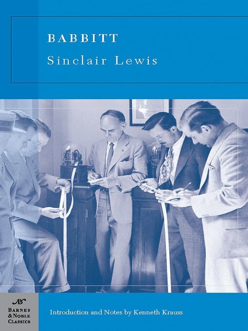 Title details for Babbitt (Barnes & Noble Classics Series) by Sinclair Lewis - Available